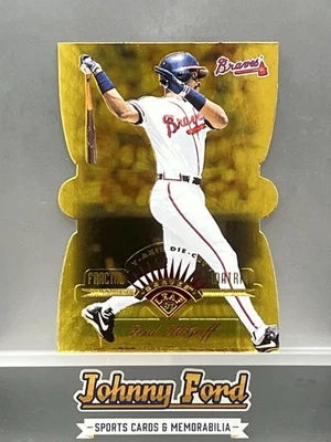 1997 Leaf Fractal Matrix Fred McGriff Y-Axis Die Cut #97 Atlanta Braves - Image 1 of 2