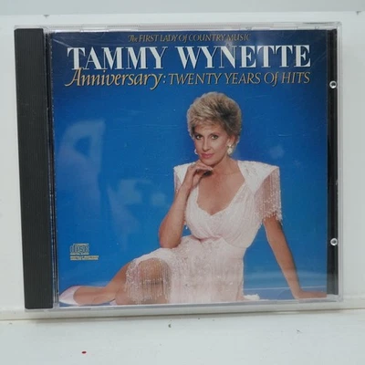 Tammy Wynette - Anniversary Twenty Years Of Hits CD 1987 Country Epic Foto 1 de 2