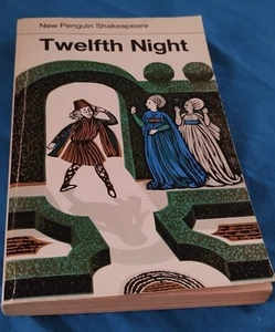 TWELFTH  NIGHT , NEW  PENGUIN  SHAKESPEARE  1968 BOOK. - Picture 1 of 3