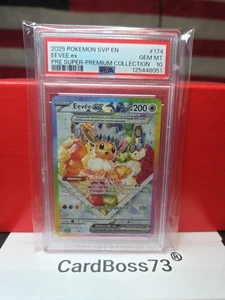 ๐ฅ PSA 10 - Eevee ex 174 Sv: Scarlet & Violet Promo Cards Holo ๐ฅ - Picture 1 of 4