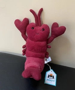 Jellycat Love Me Lobster Plush Soft Toy With Tags Valentines - Picture 1 of 8