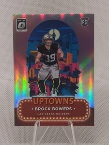 2024 Panini Donruss Optic - Uptowns Brock Bowers #8 (RC) Raiders Rookie Ssp - Picture 1 of 6