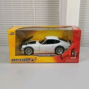 1972 Datsun 240Z Jada Toys Option D weiß Maßstab 1:24 Diecast Drift Show Street  - Bild 1 von 8