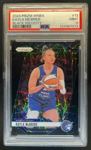 Panini WNBA Prizm Kayla McBride 2024 Black Velocity #17/39 Lynx PSA 9 - Imagen 1 de 2