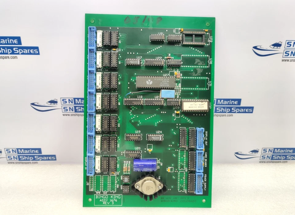 PLACA DE CIRCUITO IMPRESO BINGO KING ASSY 1676 XMT REV 3 Foto 1 de 4