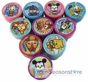 10ct Disney Tsum Tsum Characters Stamps self-ink toy Party Favors Party Supply - Picture 1 of 6