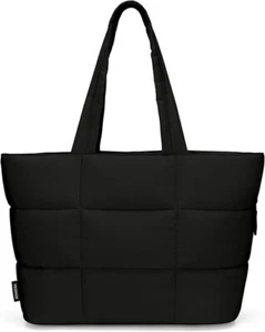 Bag for Women, Large Quilted Puffy Handbag with Side Pockets, Lightweight Should - Picture 1 of 2