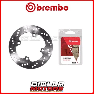 KIT PASTIGLIE + DISCO BREMBO TRIUMPH SPEED TRIPLE T 509 955 2003 POSTERIORE [SP  Foto 1 de 4