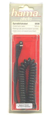 Hama PC Extension Cord PC-PC Coiled 160cm #6930  (5 Feet) NOS - Image 1 of 3