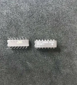 SN5407J TI IC Buffer Driver 6-CH Non-Inverting Bipolar 14-Pin CDIP 1 UNIT - Picture 1 of 1