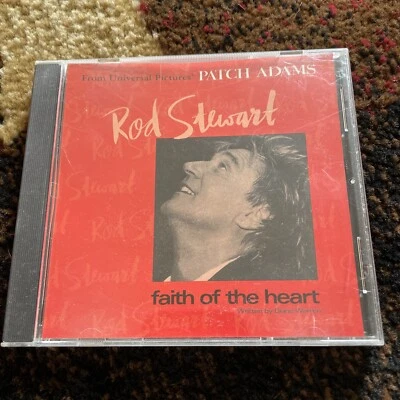 ROD STEWART - Faith Of The Heart - CD - Single - RARE Main Title Patch Adams Foto 1 de 3