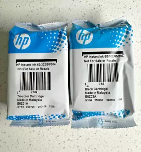 Genuine SEALED HP Black (E5Z02A) Tri-Color Cartridge (E5Z01A) 63/302/65/304 - Picture 1 of 1