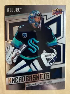 2021-22 Upper Deck Allure Breadbaskets Philipp Grubauer #BB-15 - Picture 1 of 1