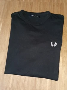 Fred Perry T-Shirt schwarz - Größe S, Basic Desgin - Bild 1 von 5