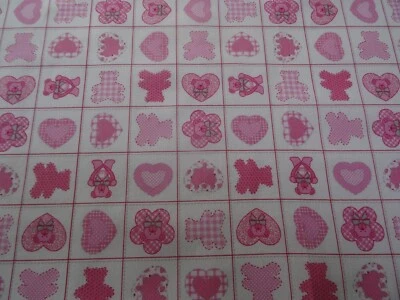 Schöner Stoff Baumwolle Kinder-Stoff  ca. 25cm x 47cm Basteln DIY  - Bild 1 von 4