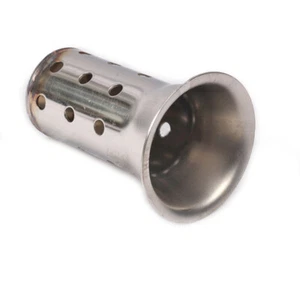 Universal 61mm DB Killer Motorcycle Exhaust Muffler Pipe Silencer Catalyst Steel - Bild 1 von 6