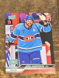 2023-24 Upper Deck Josh Anderson Deluxe /250 Canadians 