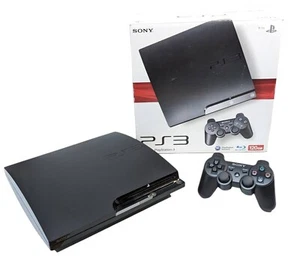 Sony PlayStation 3 PS3 Konsole 120GB Controller Schwarz mit OVP ⚡️ Spielkonsole - Bild 1 von 13
