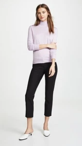 Pantalón ajustado clásico negro Theory para mujer talla 8 doble elástico nuevo con etiquetas $325 - Imagen 1 de 18