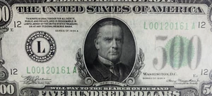 1934 A SAN FRANCISCO $500 BANKNOTE LA BLOCK PMG 35 EQP - Picture 1 of 6