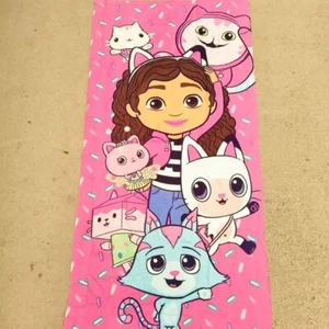 Kids Gabby's Dollhouse Bath Beach Pool Towel - Picture 1 of 1