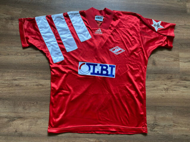 SPARTAK MOSCOW 2013/14 HOME (XL) NIKE RED WHITE S/S RUSSIA FOOTBALL SOCCER  SHIRT