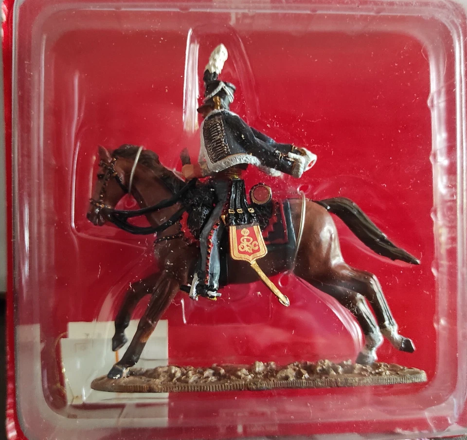 Cavalier napoléonien Del Prado n°33. L'officier des hussards prussiens  - Photo 1/1
