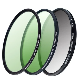 3PCS UV protective filterCPL polarizing filter,ND2 - 400 neutral density filter - Picture 1 of 13