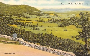 Draper's Valley Pulaski Postkarte Virginia - Bild 1 von 2