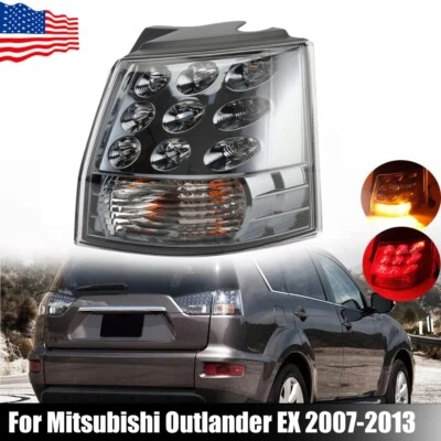 Lámparas de luz trasera derecha para pasajero Mitsubishi Outlander EX 2007 2008-2013 Foto 1 de 4