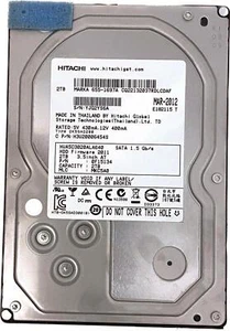 Apple Certified 2TB 655-1697A Hitachi Ultrastar HUA5C3020ALA640 0F15134 Genuine - Picture 1 of 2