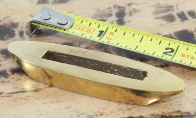 NEW USA BRASS CROSS FINGER GUARD BOLSTER CUSTOM KNIFE BLANK MAKING SUPPLIES - Image 1 of 4