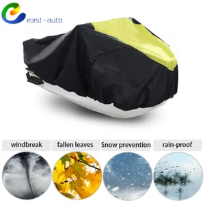 Waterproof Marine Grade 600D Heavy Duty Polyester PWC Trailerable Jet Ski Cover - Picture 1 of 18