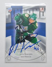 2013-14 Sereal KHL Under the Flag #WCH-026 Antti Pihlstrom Autograph