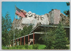 Postcard South Dakota Mount Rushmore 1990 Continental 4x6 Vtg - Picture 1 of 2
