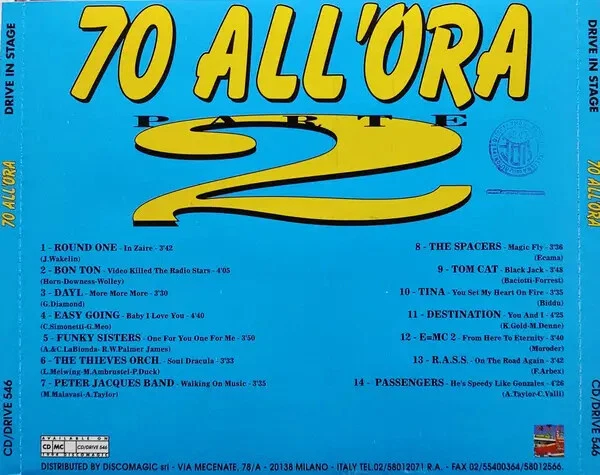 CD J Wakelin / G Diamond 70 AllOra Vol.2 Discomagic Records - Bild 1 von 1