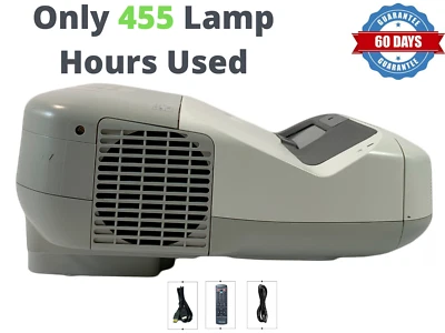 Epson PowerLite 480 3LCD Projector UST 3000 Lumens HDMI Remote - Only 455 Hours - Image 1 of 4