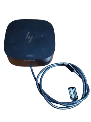 HP USB-C/A Universal Dock G2 5YH40AV#ABA w/ Chicony 120w AC Adapter - Image 1 of 4