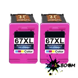 2CL Ink replace for HP 67XL ENVY Pro 6452 6455 - Picture 1 of 1