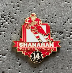 Detroit Red Wings #14 Shanahan NHL Hockey Pin - Imagen 1 de 2