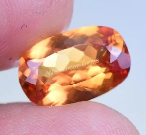 6.30 Ct Cushion Natural Yellow Grossular Andradite FL Garnet CERTIFIED Gemstone - Picture 1 of 8