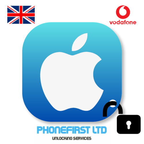 Unlock Service For iPhone 4 4S 5 5S 5C SE 6 6+ 6S 6S+ 7 7+ Plus X 11 Vodafone UK