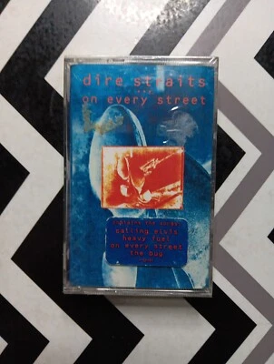 NEW SEALED On Every Street [Remaster] Dire Straits Cassette 2000 Warner Bros. - Image 1 of 4