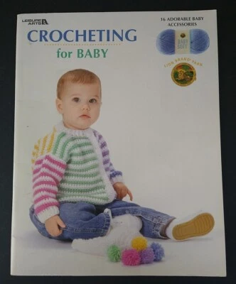 Crocheting for Baby Pattern Book 16 Projects - Image 1 of 4