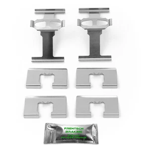 Rear Brake Pad Fitting Kit Anti-Rattle Shims For MG ZR 160 (2001-2005) - Picture 1 of 6
