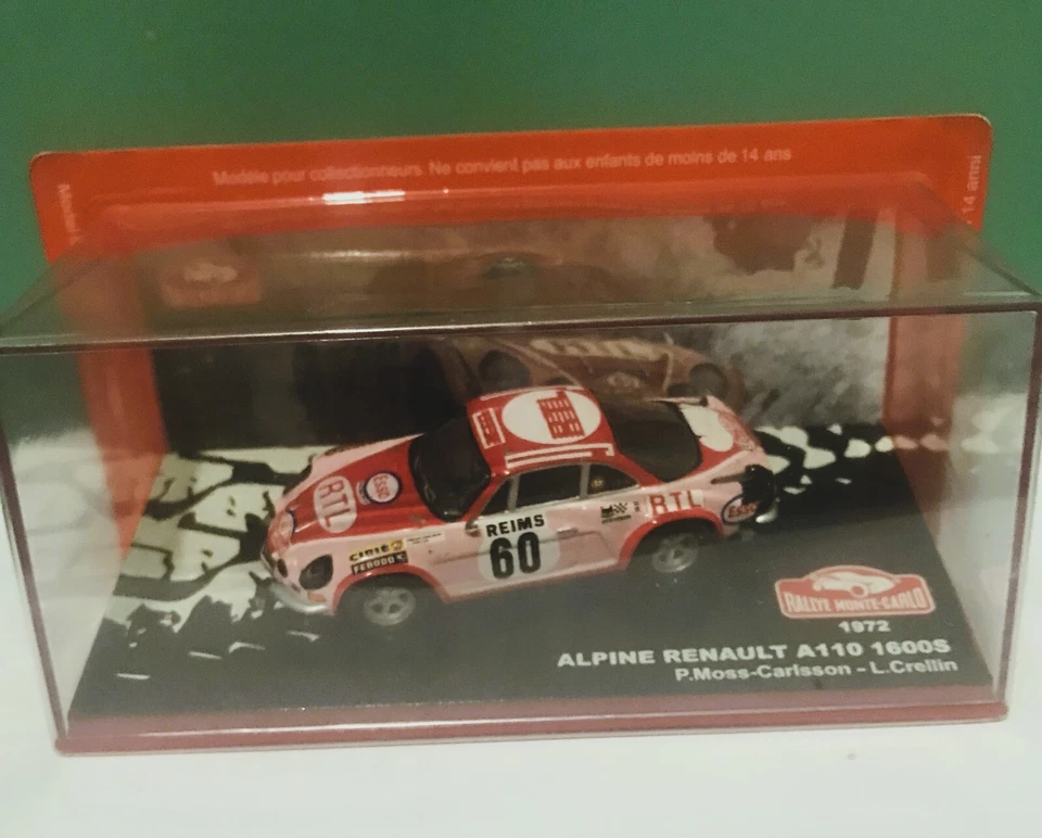 Die Cast 1/43 Modellino Auto Renault Alpine A110 1600S - Immagine 1 di 1