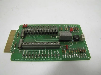 FRESADORA MONARCH CORTETLAND N360 TARJETA PLACA DE CIRCUITO DE PALETA E61199 Foto 1 de 2