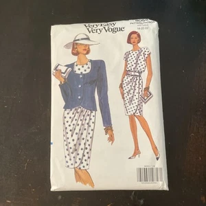 WOMENS UNCUT VOGUE Sewing Pattern 8059 MOTHER OF THE BRIDE DRESS SIZE 18, 20, 22 - Picture 1 of 1