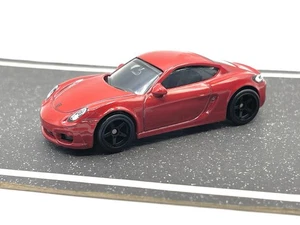 Caja de cerillas suelta Porsche Cayman (rojo) SÚPER PERSONALIZADA INTERCAMBIO DE RUEDAS por AEB - Imagen 1 de 4