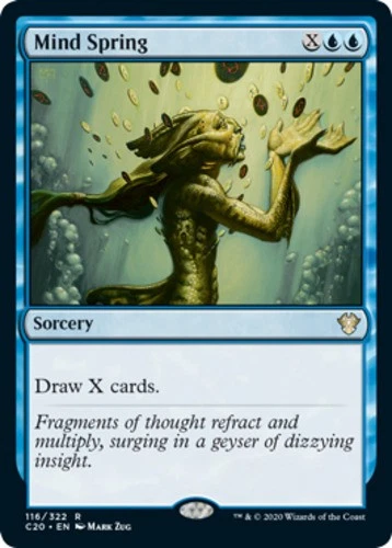 x1 Mind Spring - Commander 2020 - NM - MTG - Image 1 of 1